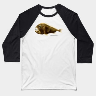 Fangtooth Fish Baseball T-Shirt